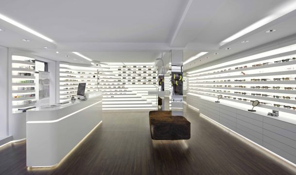 modern store for optician