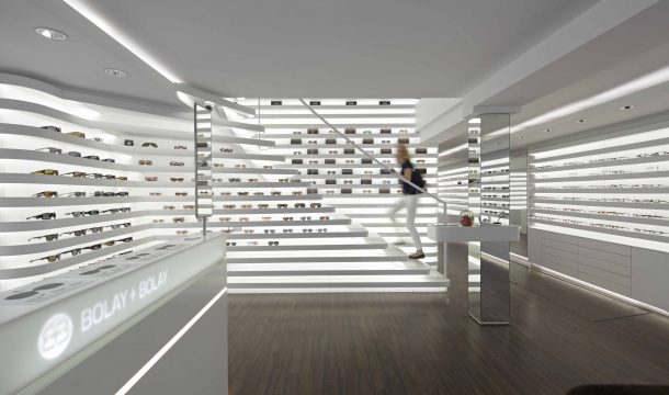 modern store for optician