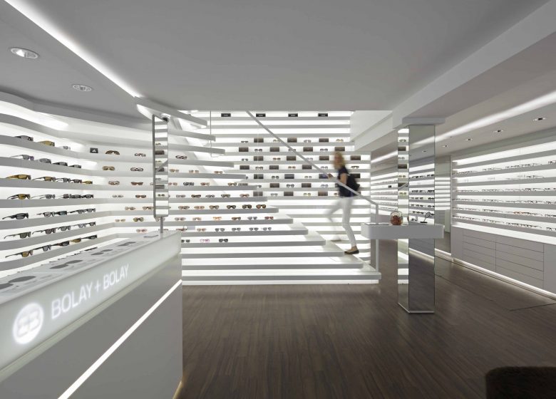 modern store for optician