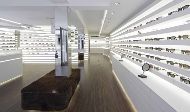 modern store for optician