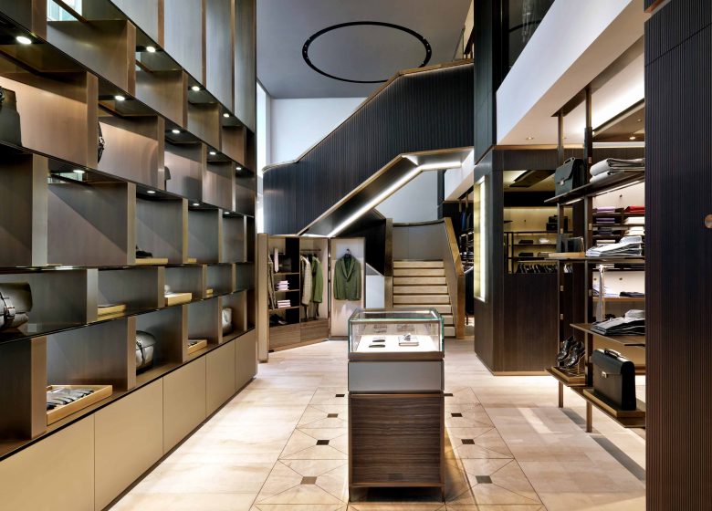 Brioni store in Frankfurt, Germany