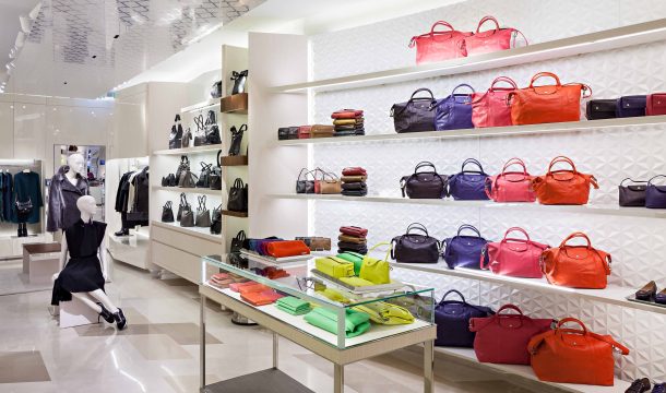 Shelves for Longchamp in Munich