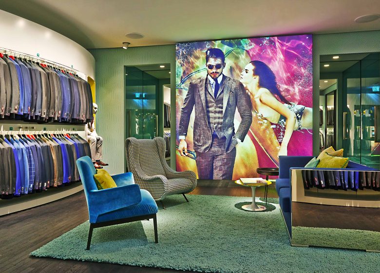 Suitsupply fashion store in Zurich