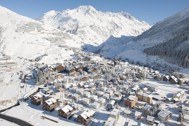 Skigebiet Andermatt-Sedrun