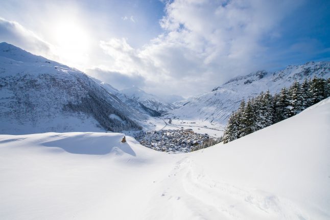 Skigebiet Andermatt-Sedrun