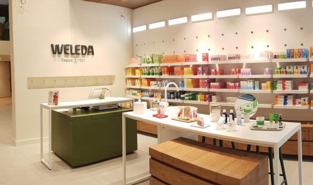 La boutique Weleda de l'avenue Franklin Roosevelt-Paris